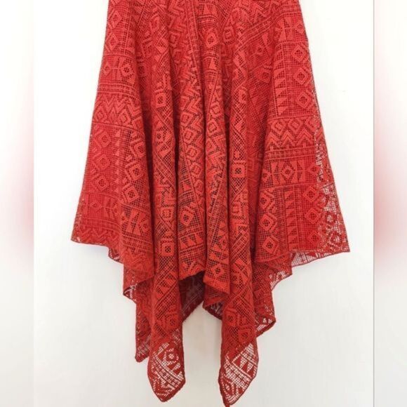 Anthropologie Maeve Prima Lace Handkerchief Dress - Picture 4 of 10